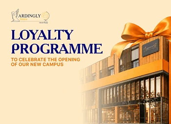 Loyalty Programme to celebrate the opening of our new campus